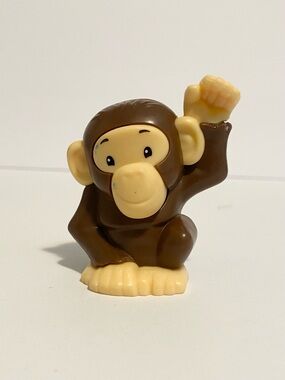 Little People Monkey Chimp Animal Figure Zoo Safari Train Replacement Toy